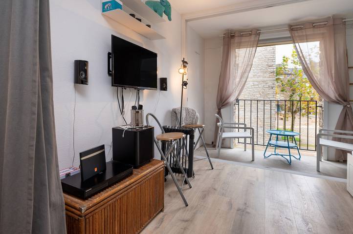 Ganzes Studio, Studio 'Le Rivage Bord De Mer Parking Wifi' mit Balkon und WLAN in Kerjouanno, Arzon