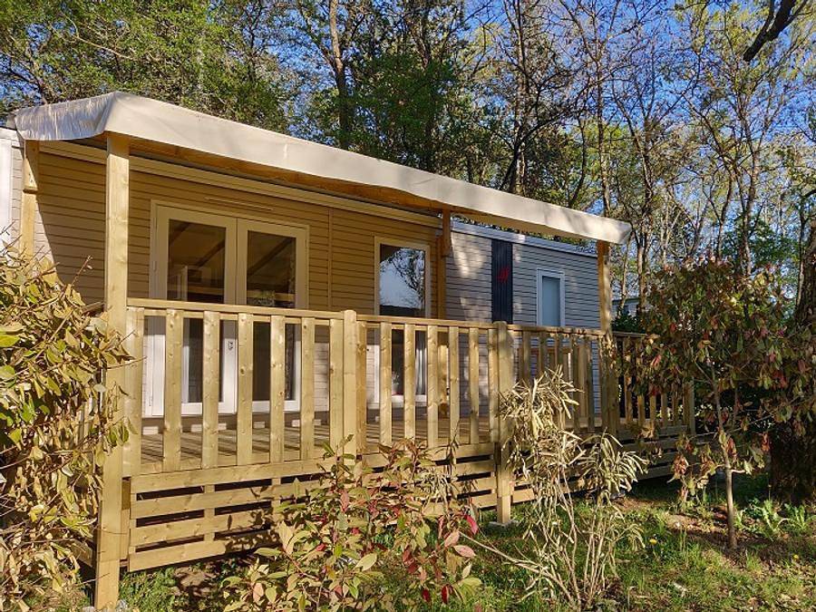 Camping Les Peupliers - Mobilhome 4 personnes - Supérieur 2 chambres in Saint-Maurice-d'Ardèche, Ardèche