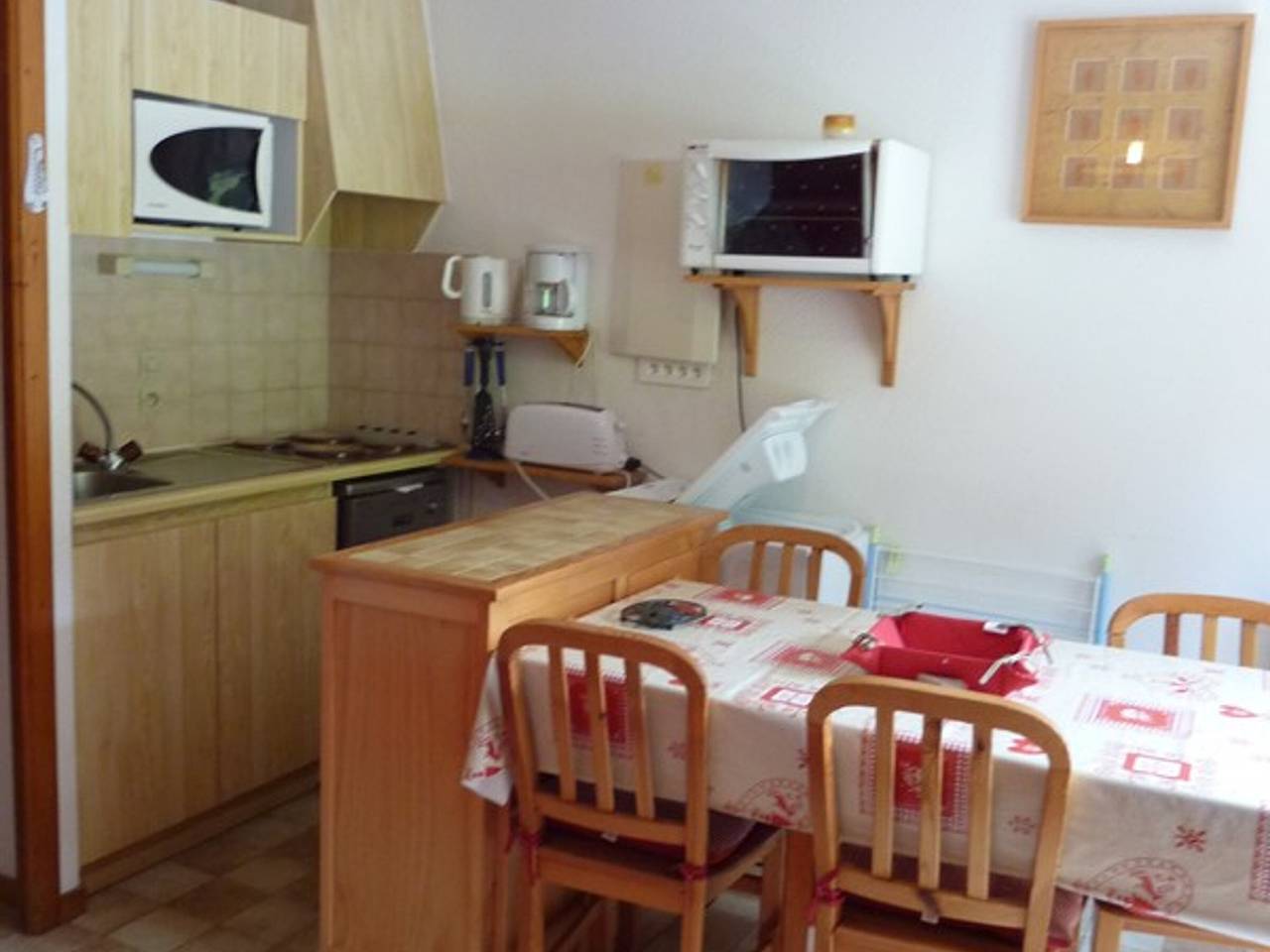 Ganze Wohnung, Gemütliche 3-Zimmer am Wanderweg, 4 Pers in Le Biot, Thonon-les-Bains und Umgebung