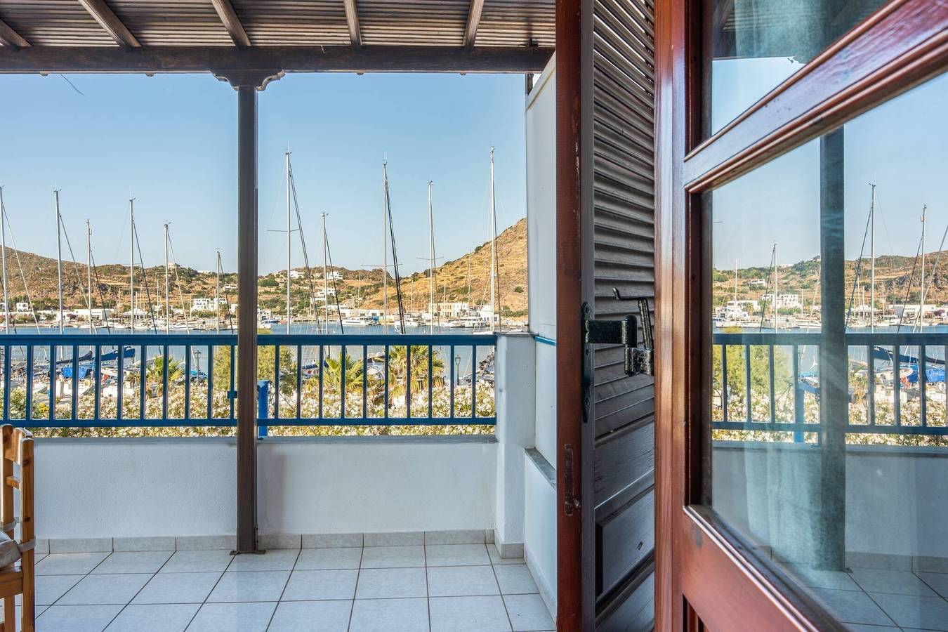 Entire apartment, Anastasia's 1 Apartment with Private Balcony and Sea View in Skala (Patmos), Patmos