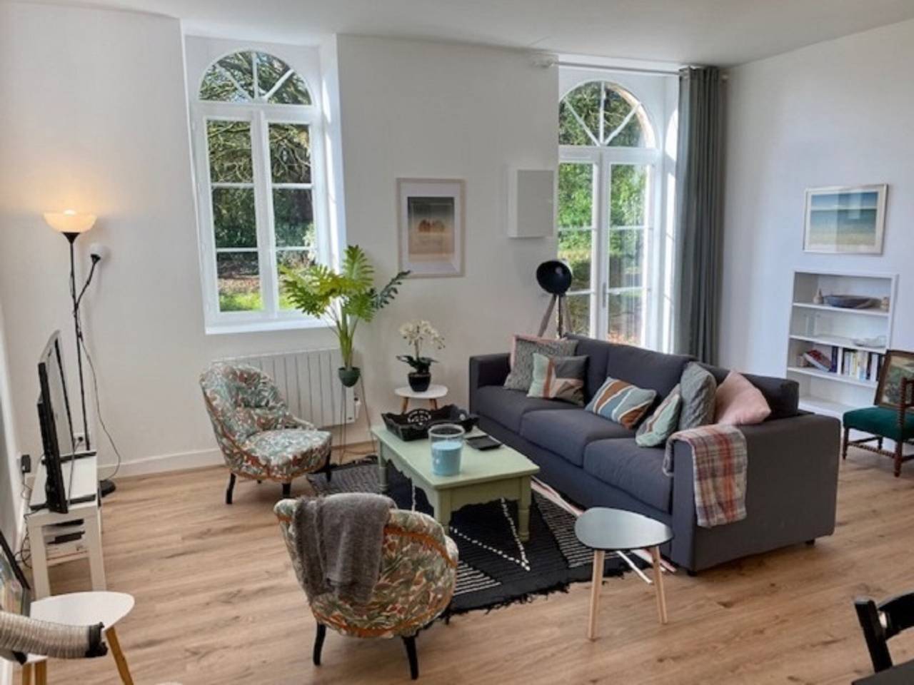 Encantadora casa renovada cerca de playas con jardín privado in Rauville-la-Bigot, Côte de la Déroute