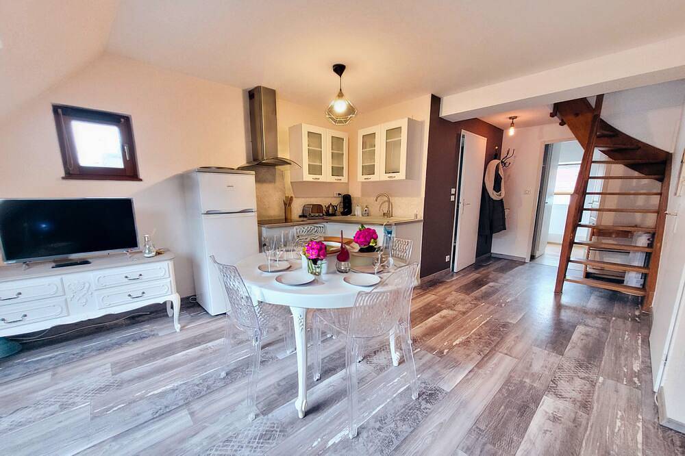 Entire apartment, New In the heart of the city center of Obernai in Alsace, charming and cozy duplex in Obernai, Sélestat-Erstein region