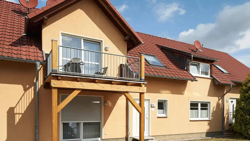 Ferienwohnung für 3 Personen, mit Balkon in Bad Langensalza