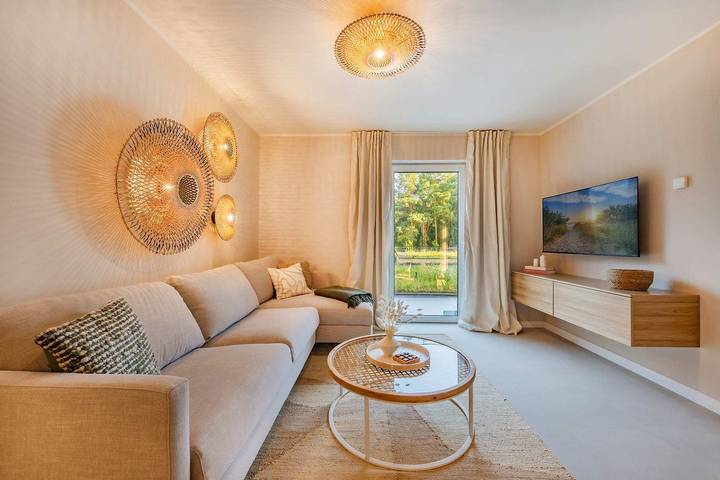 Ferienwohnung für 4 Personen, mit Whirlpool und Terrasse sowie Garten und Sauna in Benz - 2