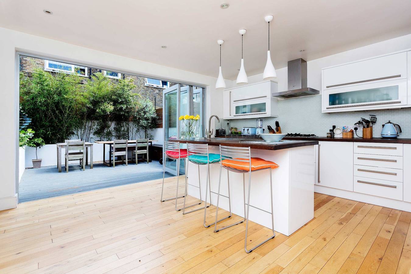 By Battersea Park in London in Wandsworth, London