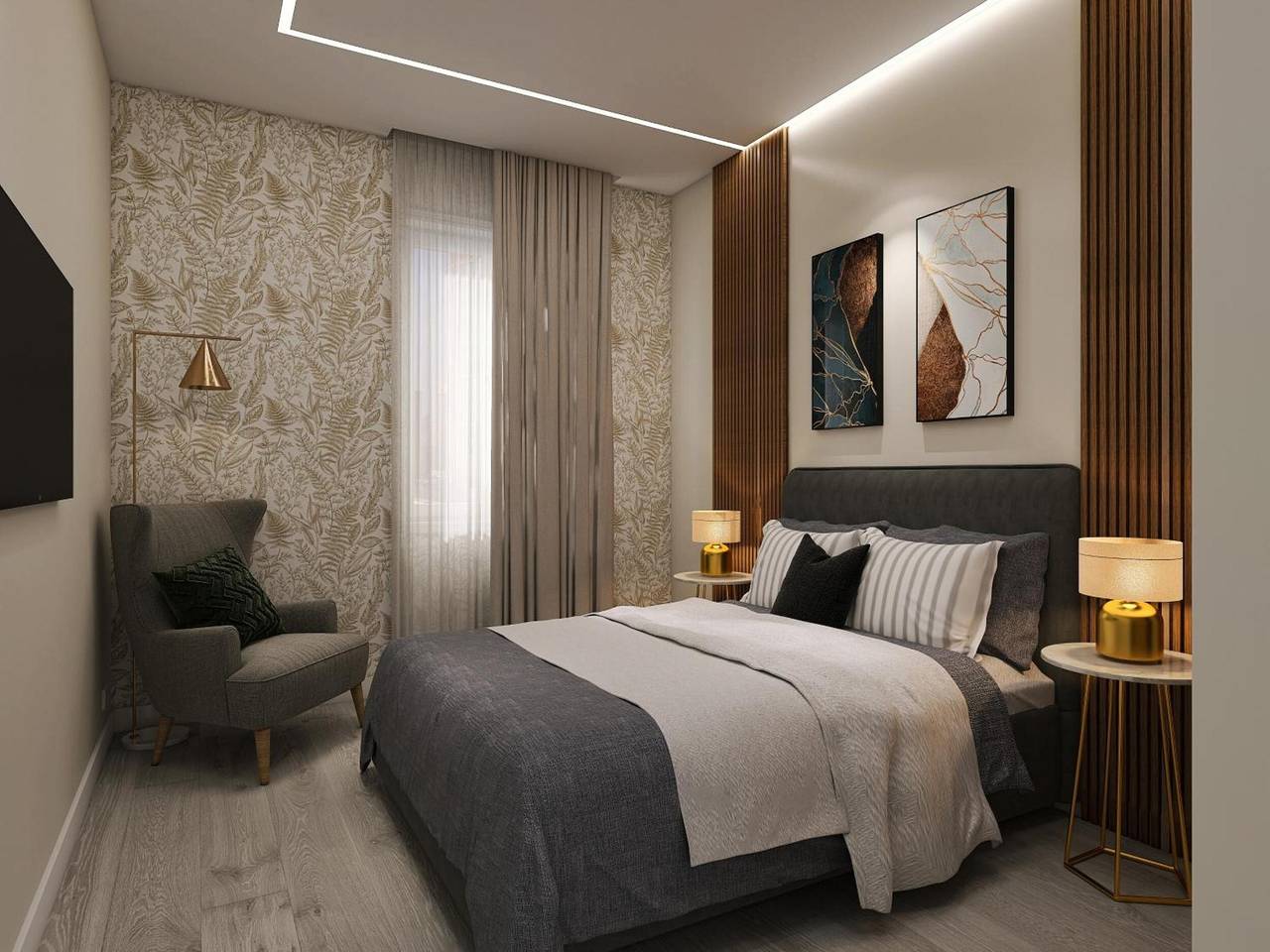 Ganze Wohnung, Apartment „Camera Matrimoniale Deluxe“ mit Meerblick, Wlan und Klimaanlage in Rom, Rom Provinz