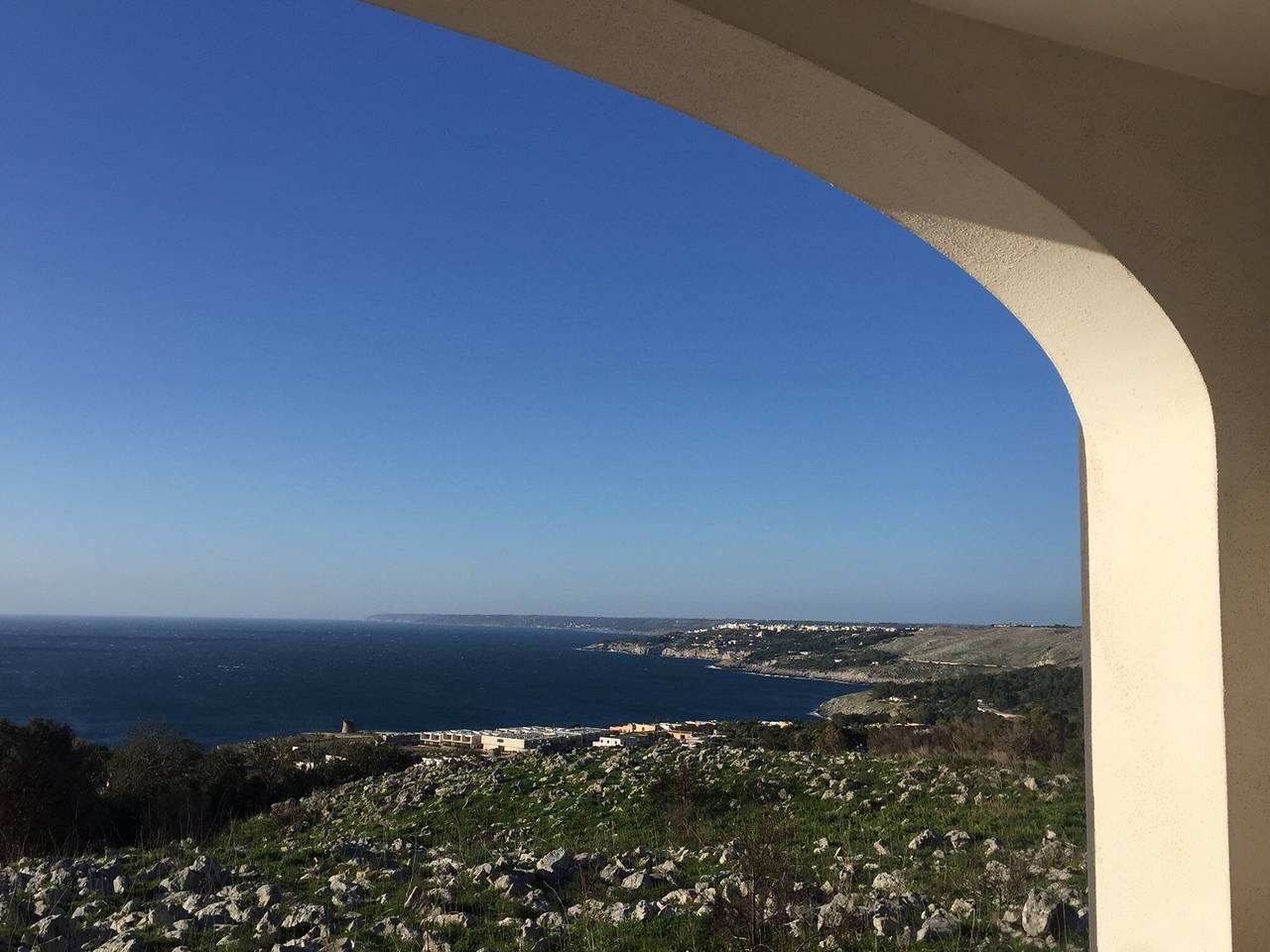 Appartement entier, Appartement "Dolce Vita" avec vue sur la mer, Wi-Fi et climatisation in Santa Cesarea Terme, Province de Lecce