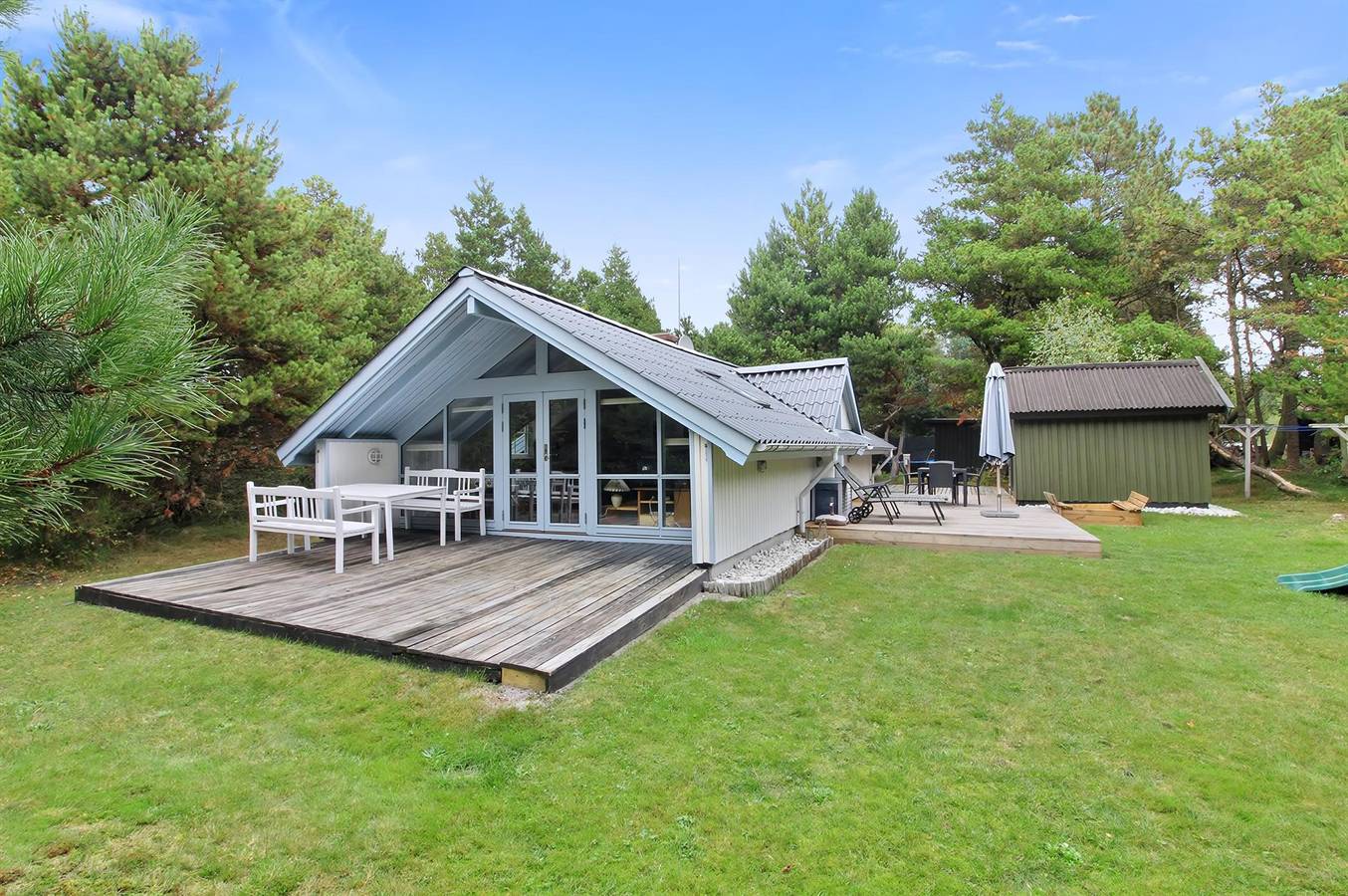 Maison de vacances pour 4 personnes avec terrasse in Sønderstrand, Havneby