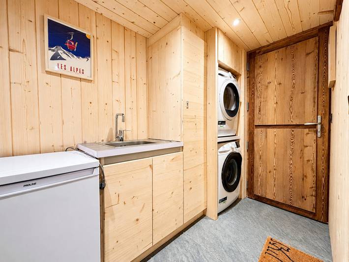 Modernes Chalet für 4 Pers mit Parkplatz und Wifi in Crest-Voland in Crest-Voland, Albertville und Umgebung