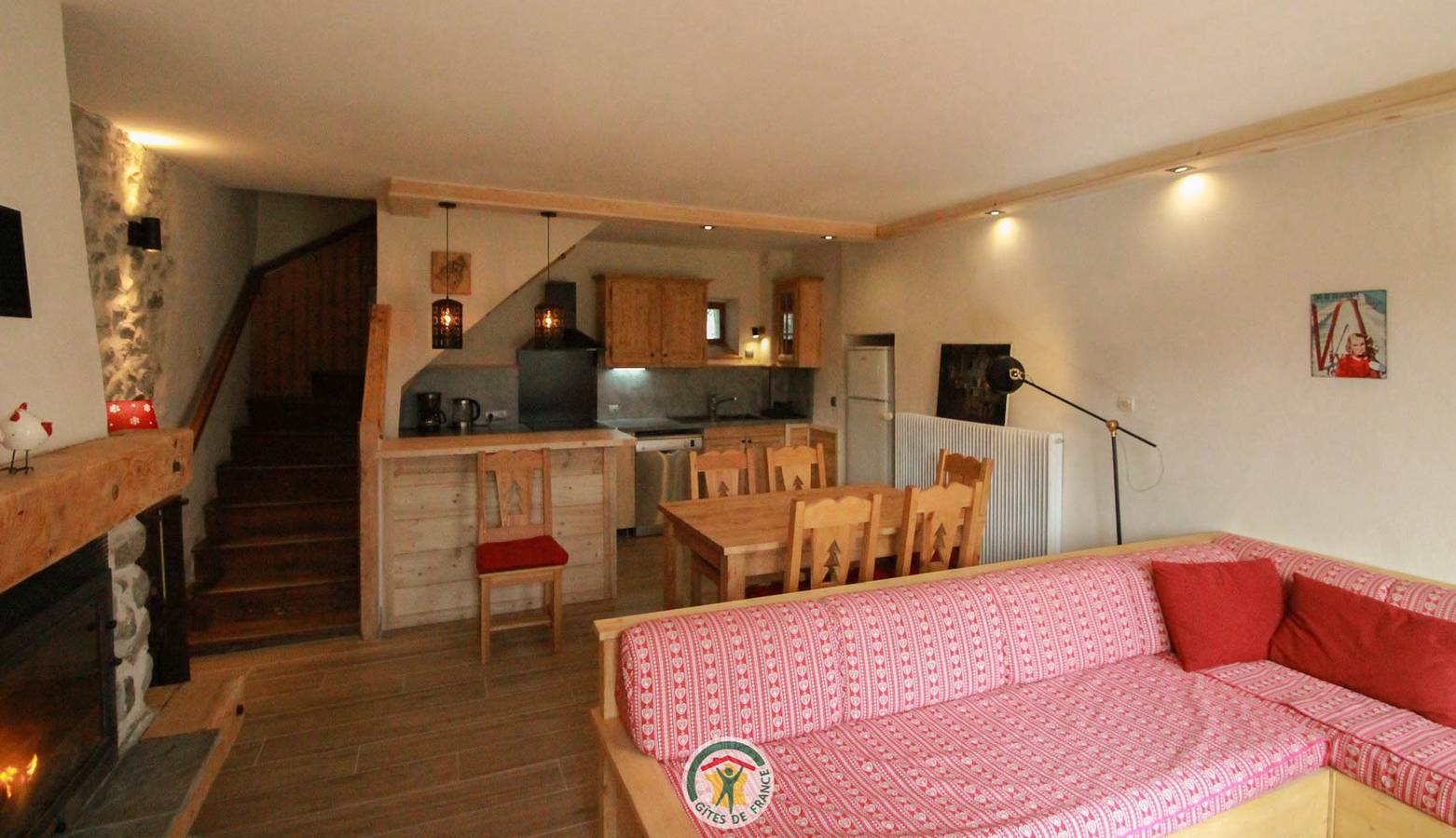 Gîte für 5 Personen mit Garten in Saint-Honoré, Isère