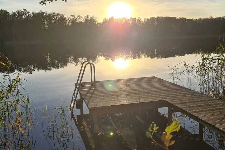 Bungalow für 4 Personen, mit Terrasse und Garten sowie Sauna
