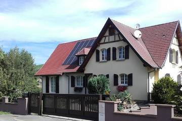 Gîte pour 2 personnes, avec jardin et terrasse à Westhalten