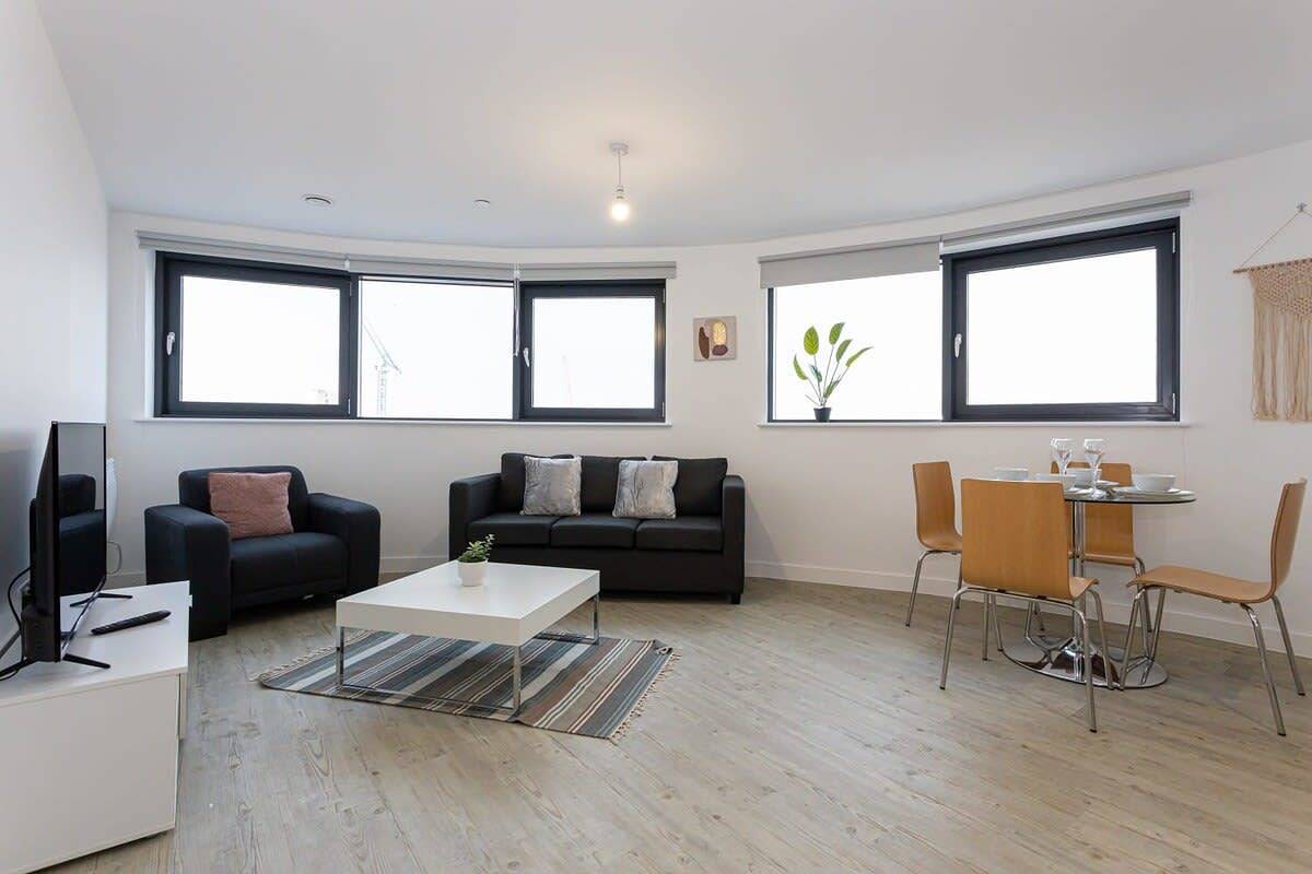 Ganze Wohnung, Stunning 2 Bed Apartment in Salford, Amazing Views in Greater Manchester