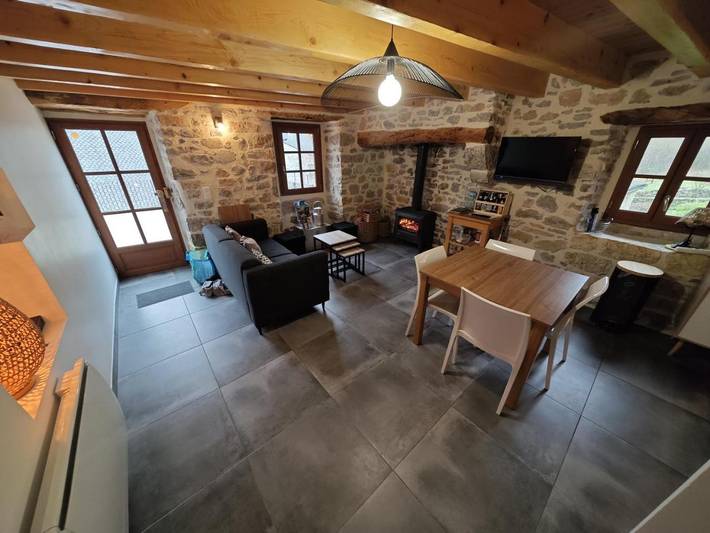 Location de vacances pour 6 personnes, avec terrasse à Quézac - 4