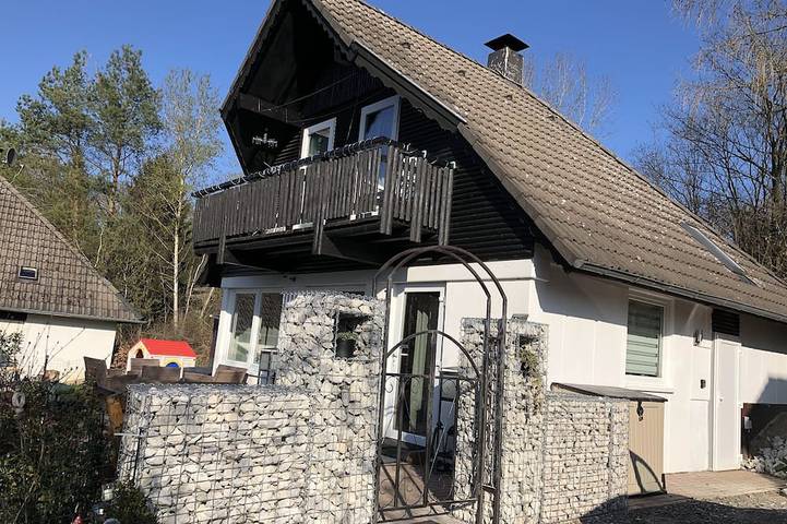 Ferienhaus für 4 Personen, mit Garten und Balkon, mit Haustier in Frankenau