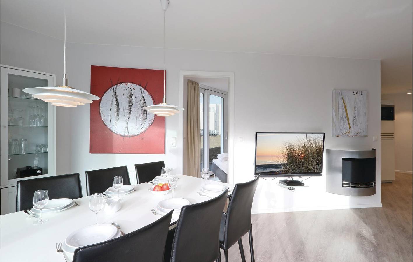 Ganze Ferienwohnung, Rückzugsort am Strand - 2,5 km entfernt! Wifi/TV/Küche in Priwall, Lübeck