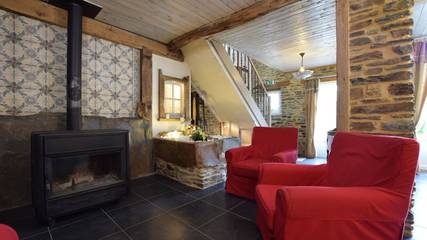 Gîte pour 7 personnes, avec sauna ainsi que jardin et terrasse, animaux acceptés à Bertrix