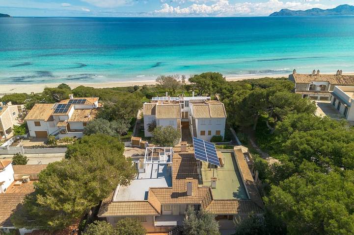 Villa für 8 Personen, mit Balkon und Terrasse sowie Garten in Playa de Muro
