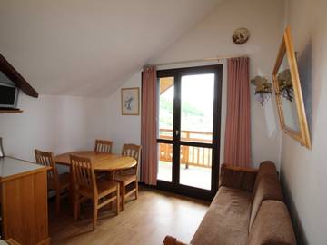 Gîte pour 4 personnes, avec balcon à Auris