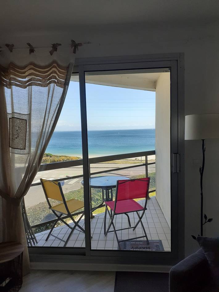 Gîte pour 4 personnes, avec balcon dans Plage Du Porigo
