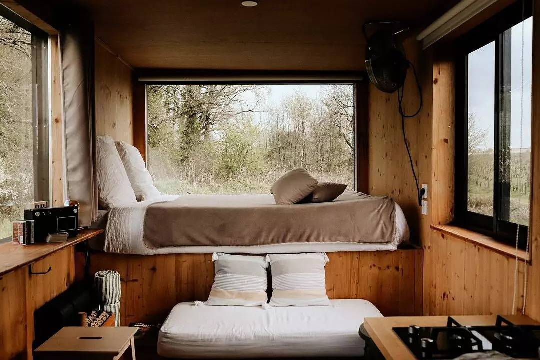 Ganze Wohnung, Tiny House im Herzen der jahrhundertealten Weinberge in Saint-Christophe-des-Bardes, Libourne und Umgebung