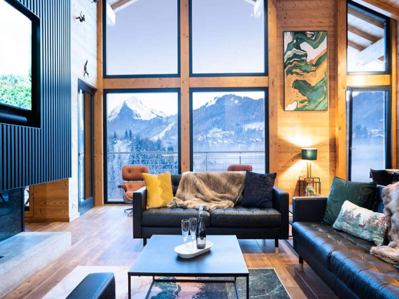 Apartamento entero, Chalet Rosiers, Magnífica vista, Spa y Jacuzzi in Montriond, Les Portes du Soleil