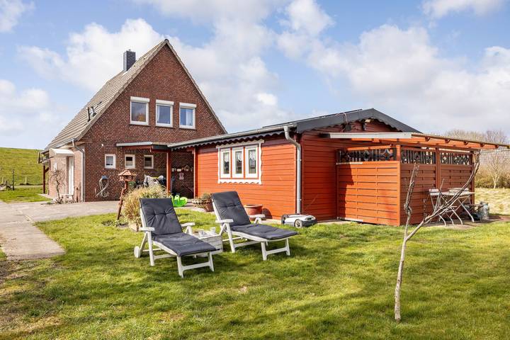 Ferienhaus für 4 Personen, mit Garten in Marne-Nordsee