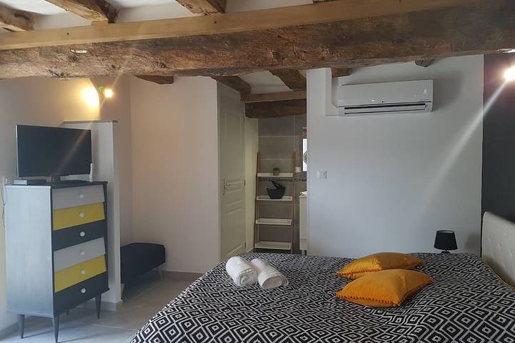 Location de vacances pour 2 personnes, avec piscine et jardin à Theneuil - 2