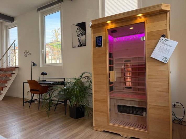 Ferienwohnung für 4 Personen, mit Sauna und Balkon in Bremen - 3