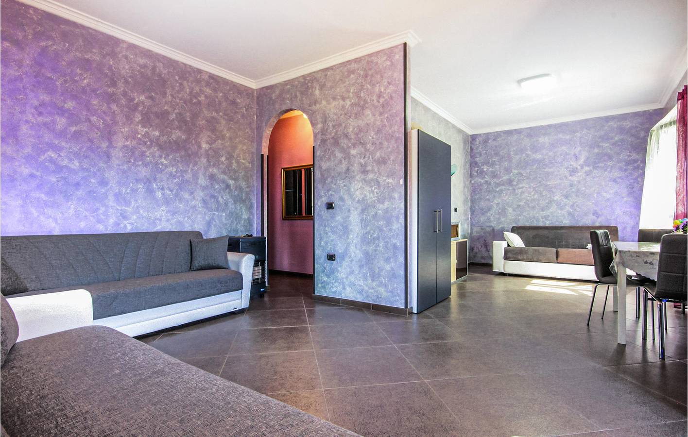 Modernes Apartment mit Pool, Garage und Flussblick in Buccino, Salerno Provinz