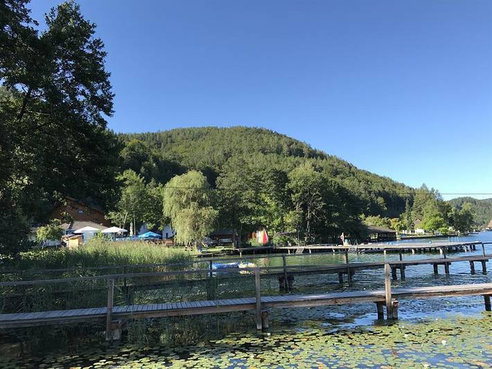Ferienwohnung für 4 Personen, mit Balkon und Garten am Klopeiner See
