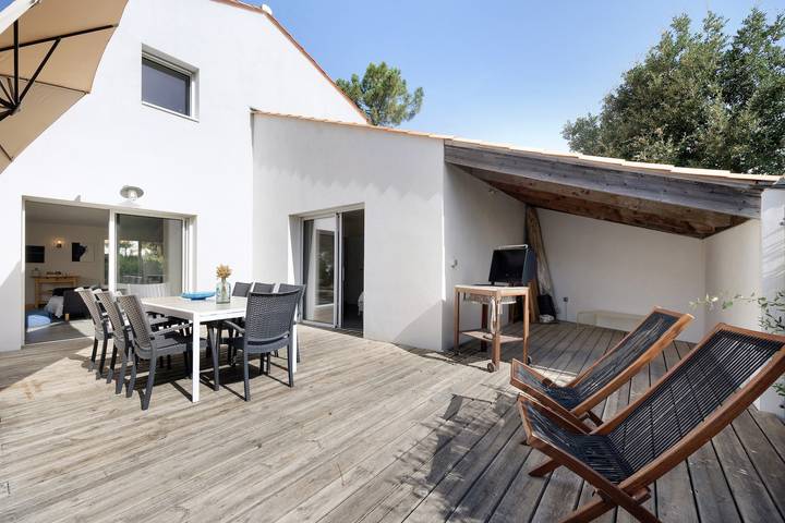 Maison de vacances pour 8 personnes, avec Jardin