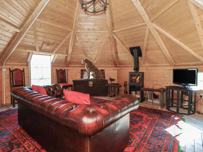 Lodge pour 4 personnes avec jardin in Staffordshire