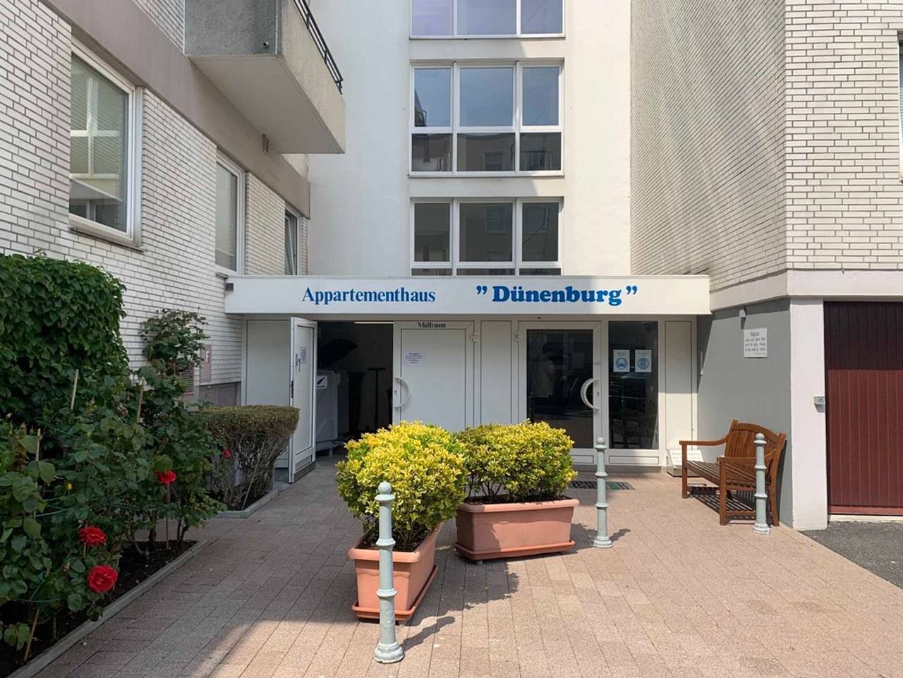 Ganze Ferienwohnung, Haus Dünenburg im Zentrum (Schöttelndreier) - 2-Zimmerwohnung Appm. 11 in Westerland, Sylt (Gemeinde)
