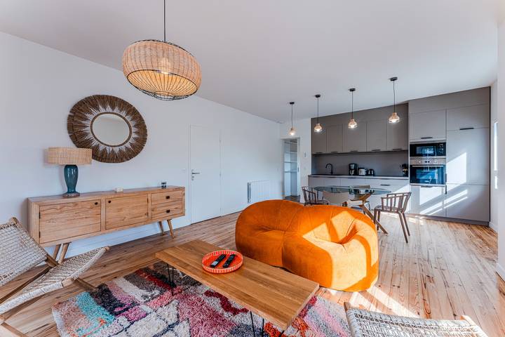 Gîte pour 4 personnes, avec balcon dans Plage de Bélisaire - 2