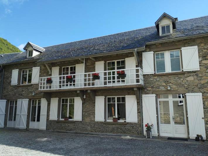 Chambre d’hôte pour 5 personnes, avec Balcon ainsi que Terrasse et Jardin