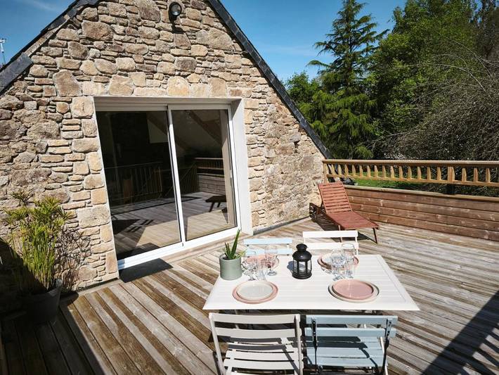 Gîte pour 4 personnes, avec vue et jardin à Plouagat - 3