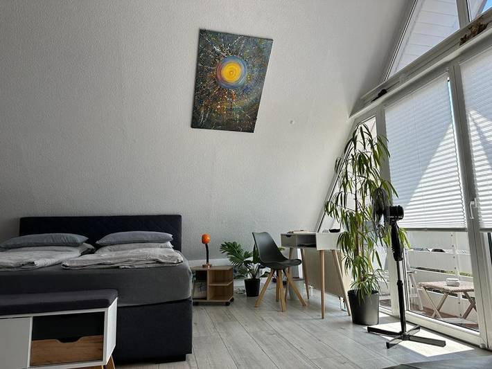 Gîte pour 2 personnes, avec vue et balcon dans Lubbecke