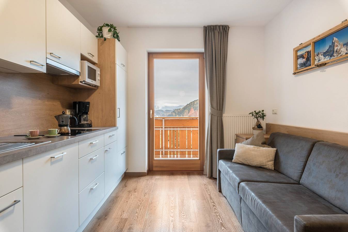 Appartamento intero, Appartamento "Pramstaller Panorama" con vista montagne, Wi-Fi, balcone e giardino in Montal, San Lorenzo di Sebato e dintorni