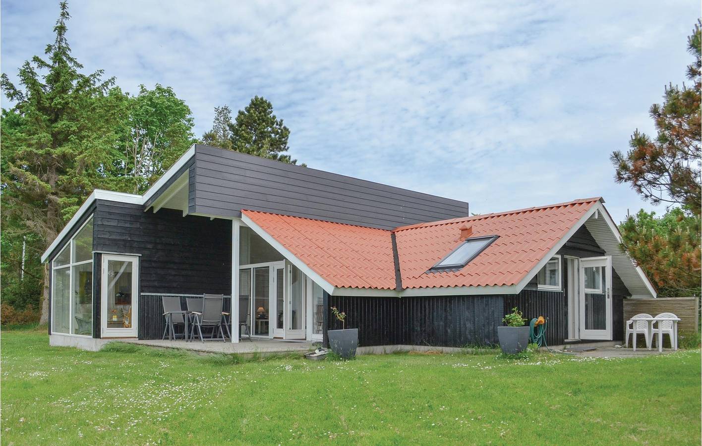 Ferienhaus für 7 Personen mit Terrasse in Begtrup, Knebel