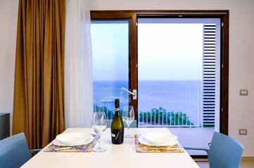 Chambre d’hôte pour 4 personnes, avec piscine ainsi que vue et jardin à Castellammare del Golfo