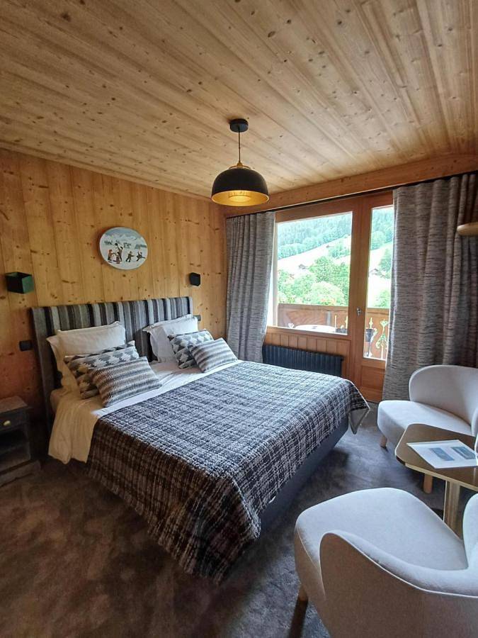 Hôtel pour 2 personnes, avec jardin et piscine ainsi que jacuzzi et sauna à Le Grand-Bornand - 3