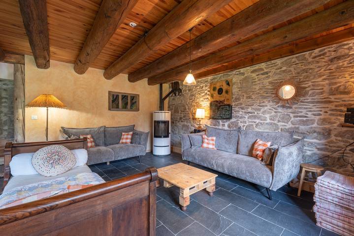 Casa de vacaciones 'La Ketzerie en Adervielle' con vistas a la montaña y jardín privado in Adervielle-Pouchergues, Pirineos franceses