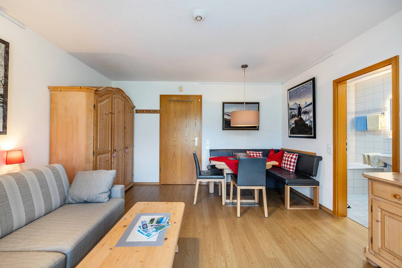 Ganzes Studio, Studio 'Brünnstein- Nr 13' mit Bergblick, privater Terrasse, Gemeinschaftspool und Sauna in Oberaudorf, Bayerische Alpen