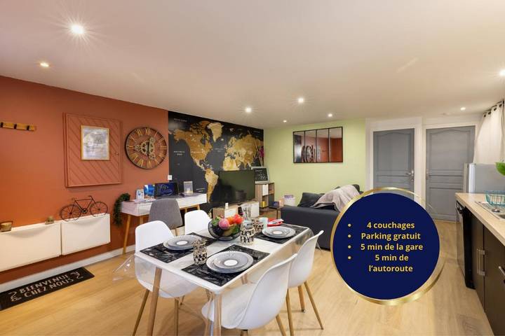 Appartement de vacances pour 4 personnes, animaux acceptés