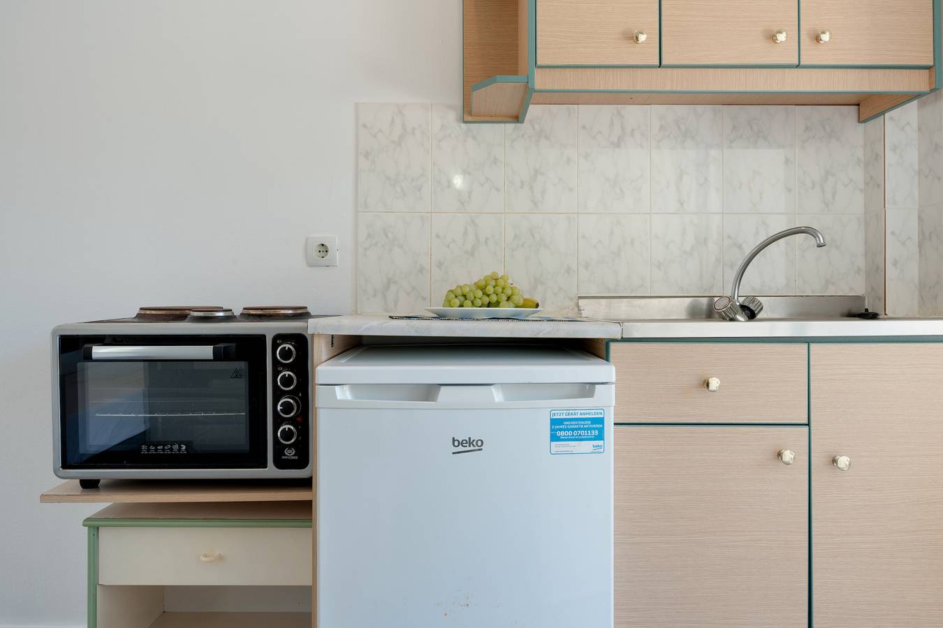 Ganze Wohnung, Ferienwohnung 'Studio 1' mit Bergblick, Wi-Fi und Klimaanlage in Panormos, Kalymnos