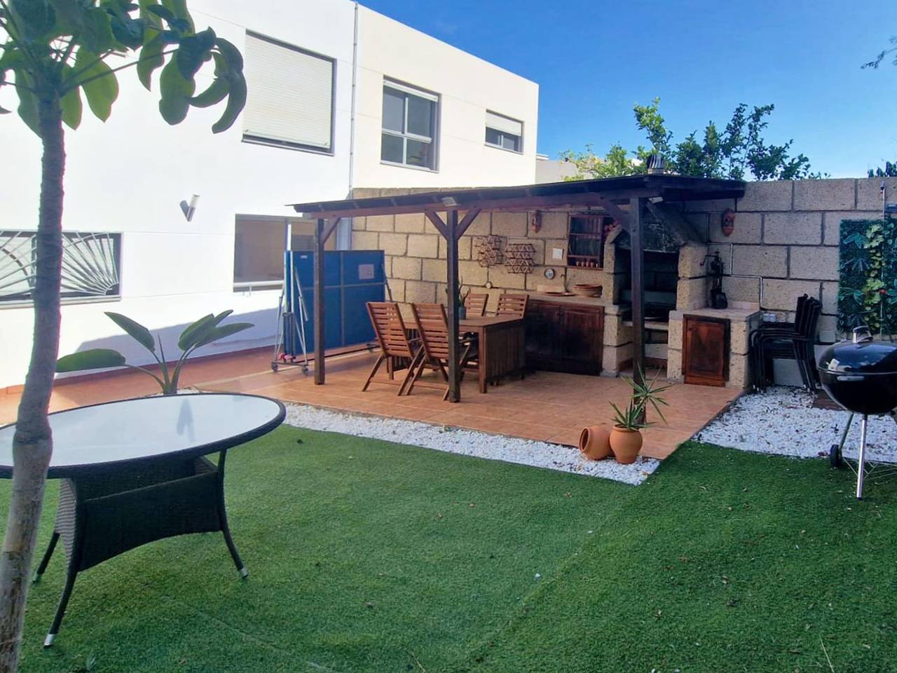 Holiday home for 6 people with garden in Candelaria, South Tenerife