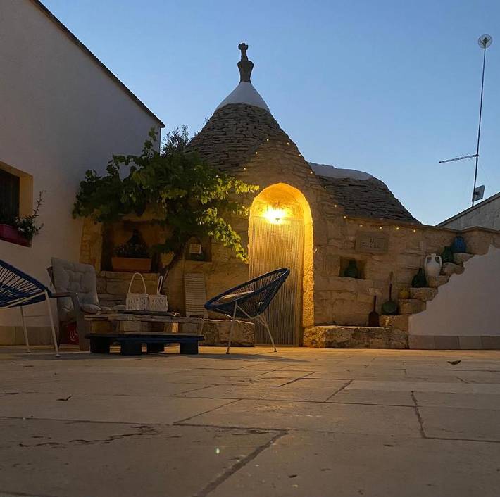 B&b per 4 persone, con giardino e piscina nonché panorama a Ceglie Messapica