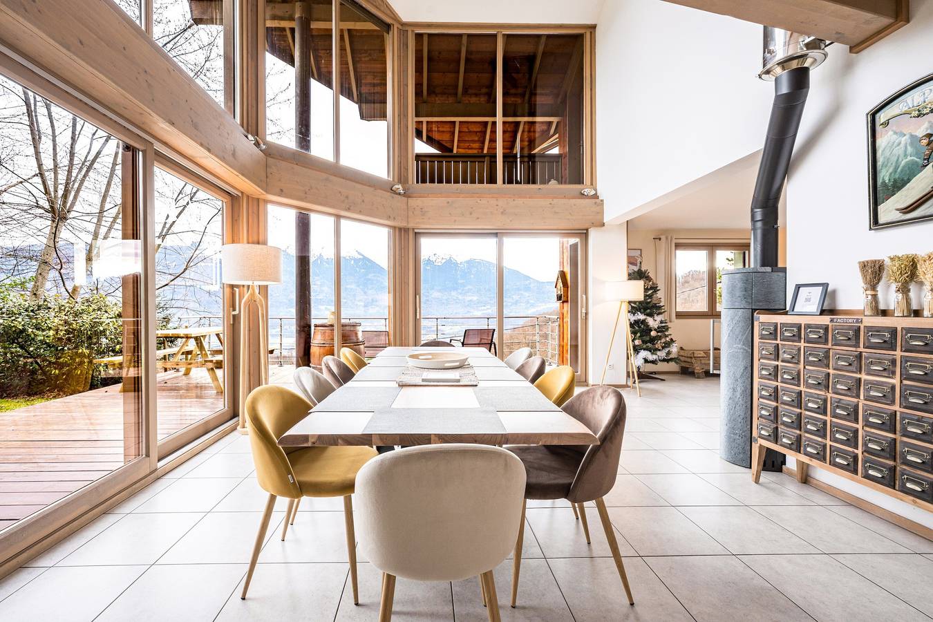 Chalet « Cœur de Savoie » – 10 pessoas – vista para o Mont Blanc in Cléry, Parc naturel régional du Massif des Bauges