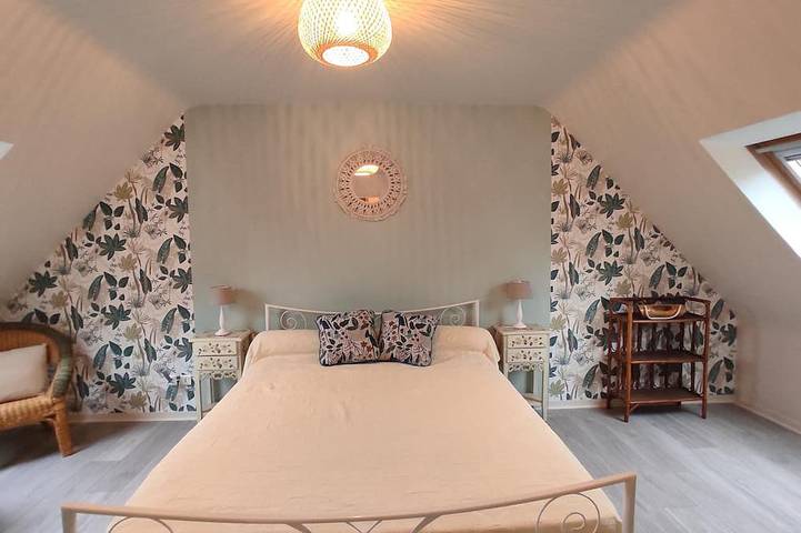 Location de vacances pour 6 personnes, avec jardin et balcon, animaux acceptés dans Plage Kerler Fouesnant - 2